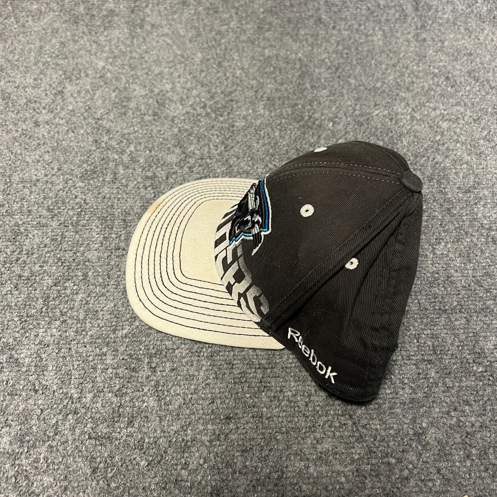 Vintage Carolina Panthers Hat Mens Small Medium NFL Football Reebok - Picture 2 of 5